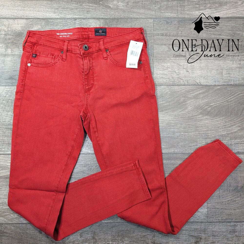 AG Adriano Goldschmied The Legging Ankle Super Skinny Jeans NWT $215 Size 4 (27)